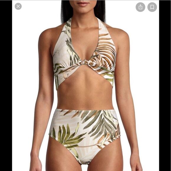 PatBO Other - PATBO Palmeria Bikini bottoms hi waist XS